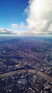 London från ovan.